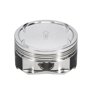 Nissan Maxima Piston Set - Manley Performance - Stroker 81.4mm 95.75mm +.25mm Bore 8.5:1 Dish with Rings - `03-`07